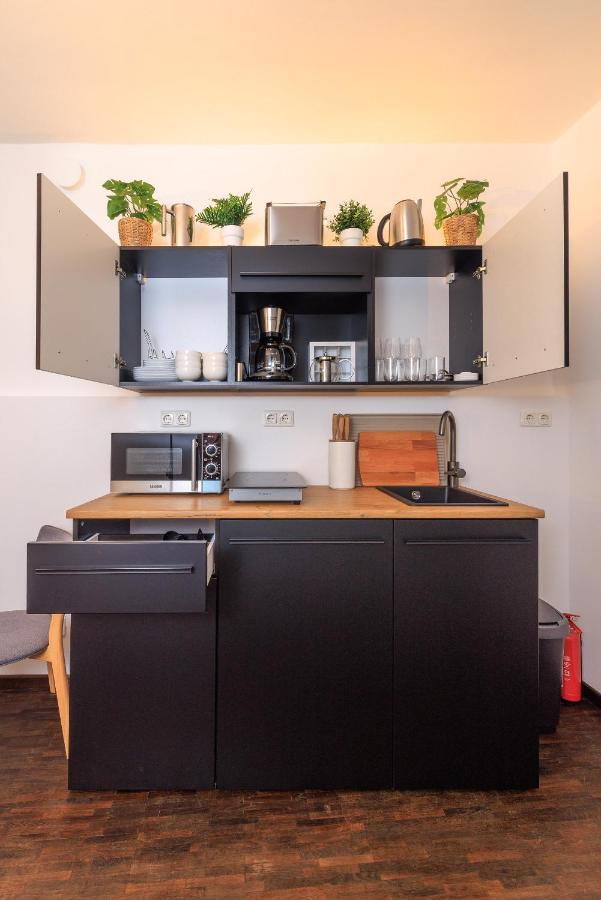 Global Living - Design Apartment I Rathausplatz I Kitchen I Augsburg Eksteriør bilde